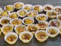 Många matmuffins barnvänliga, perfekta för picknick eller mellanmål.